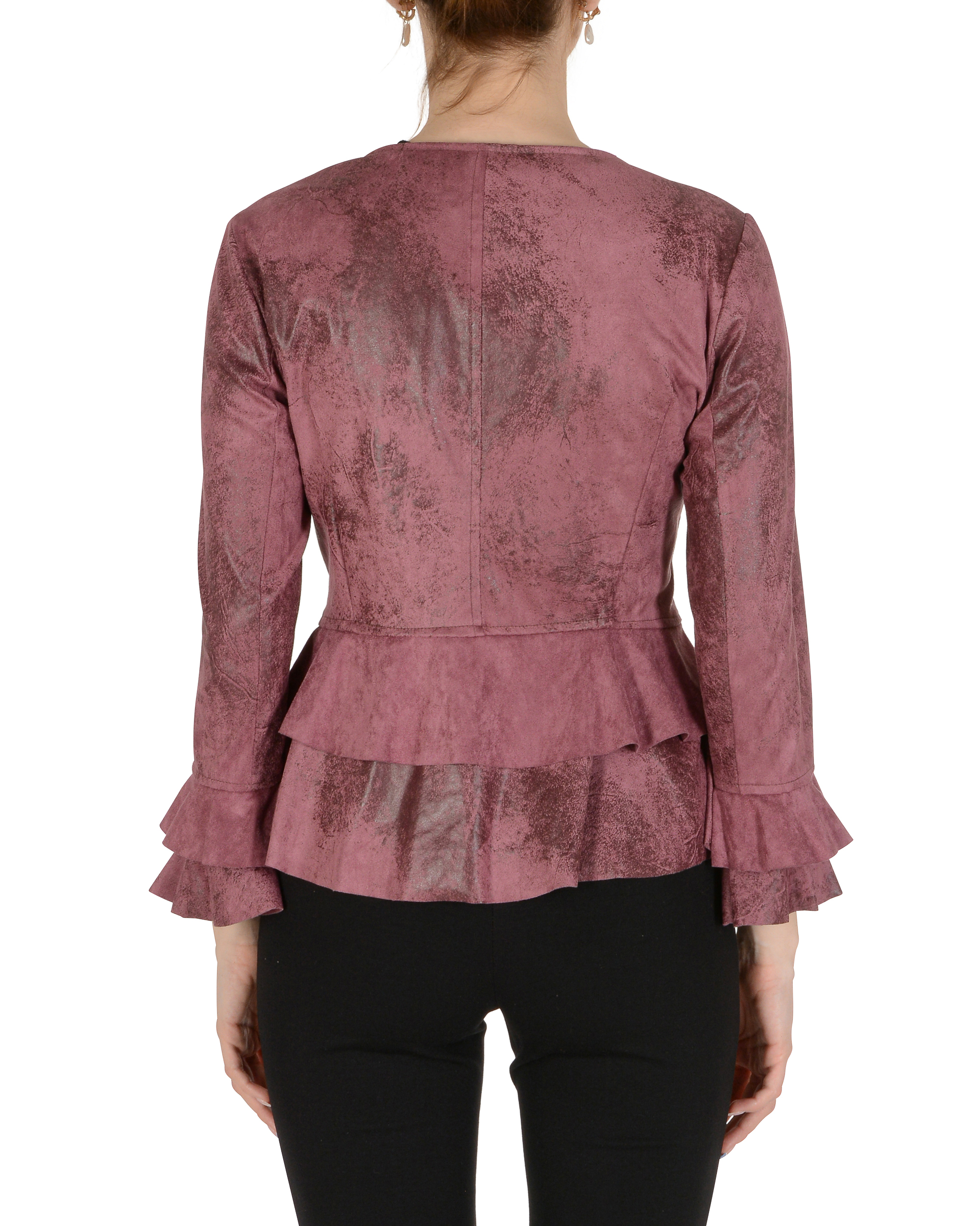 19V69 Italia Chaqueta de mujer Hibiscus FIORE HIBISCUS
