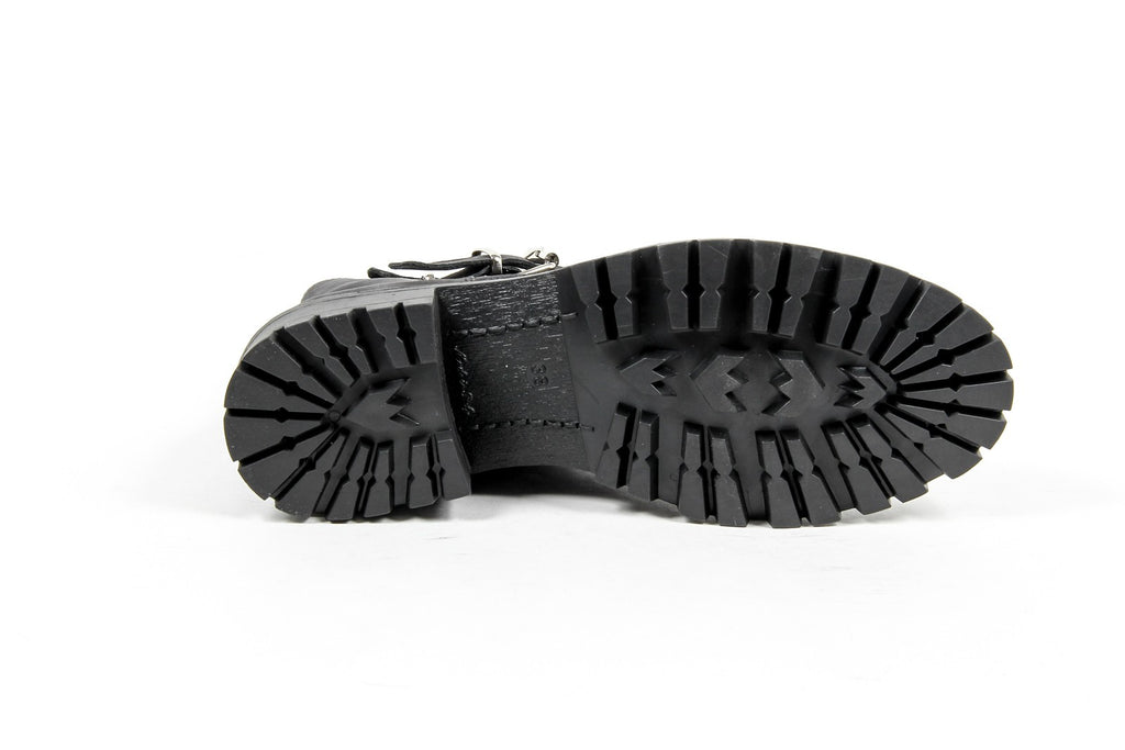 Bota corta para mujer V 1969 Italia B1441 NABUK NERO