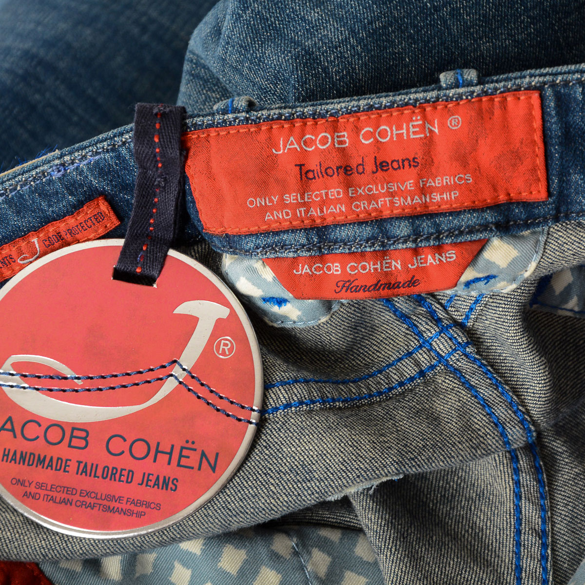 Jacob Cohen Mens Jeans J620 Blue