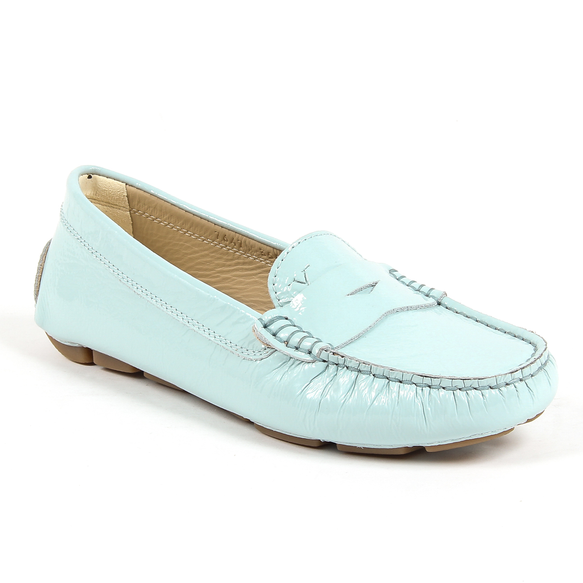 V 1969 Italia Womens Loafer Light Blue AMALFI