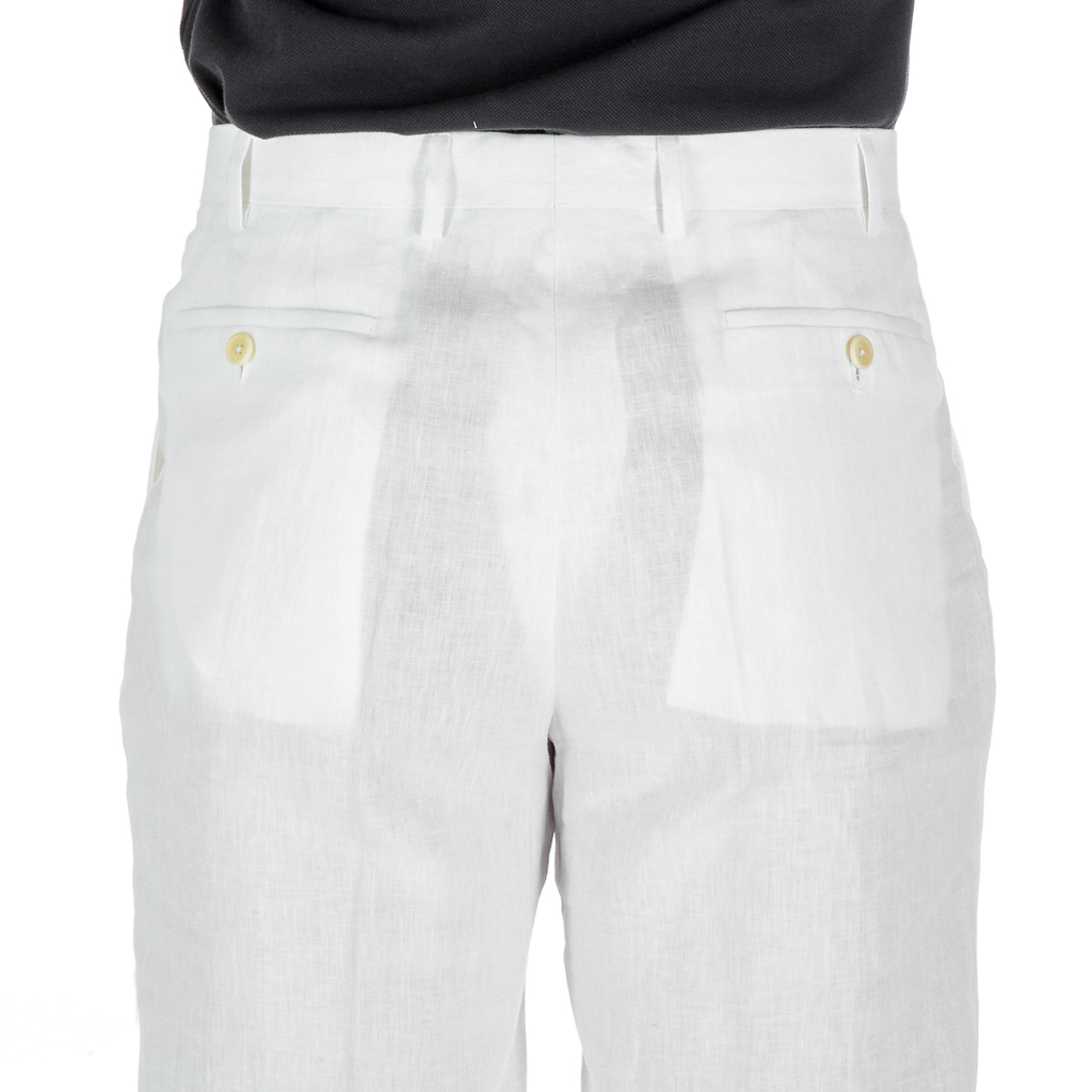 Armani Collezioni Mens Pants White