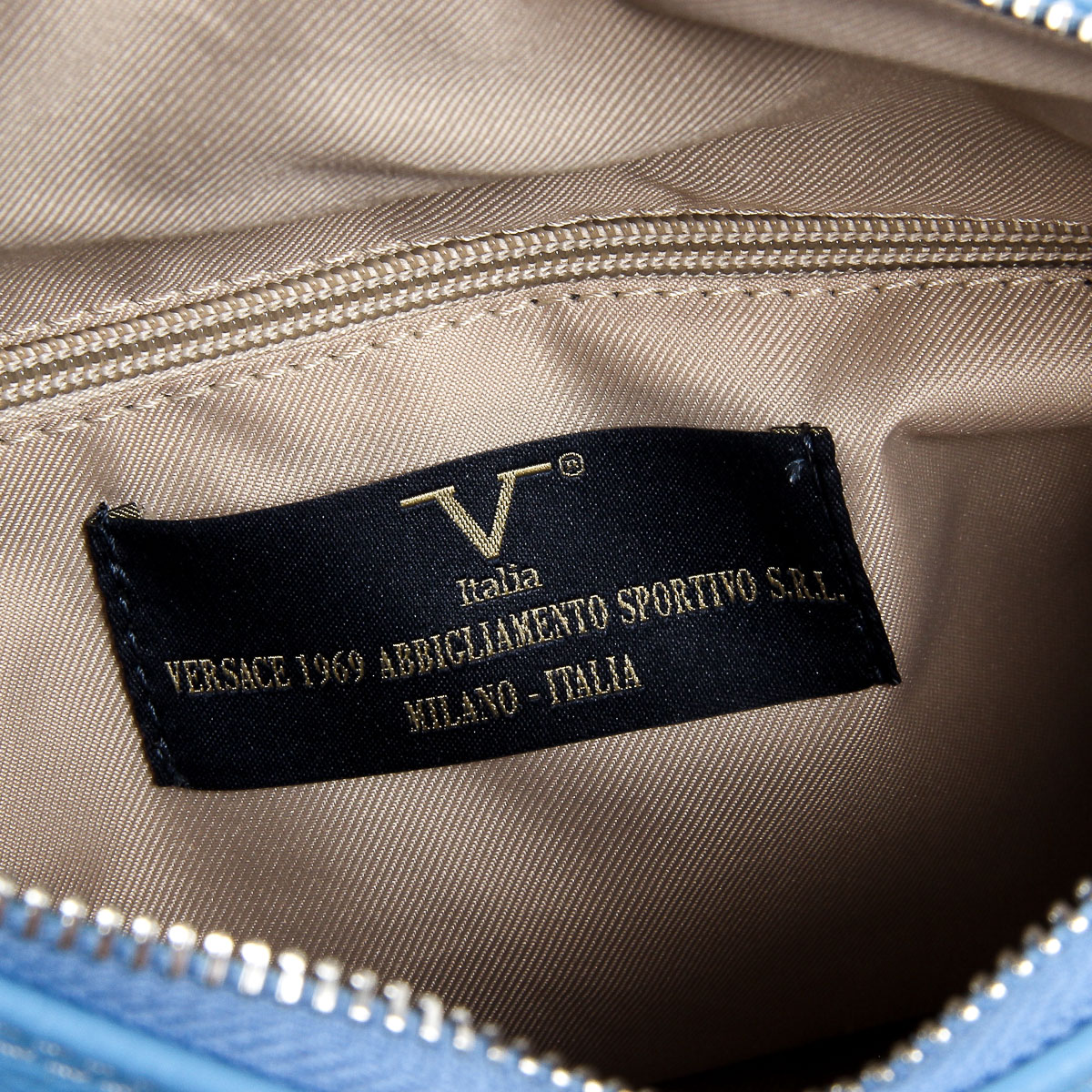 V 1969 Italia Womens Handbag Light Blue PORTO