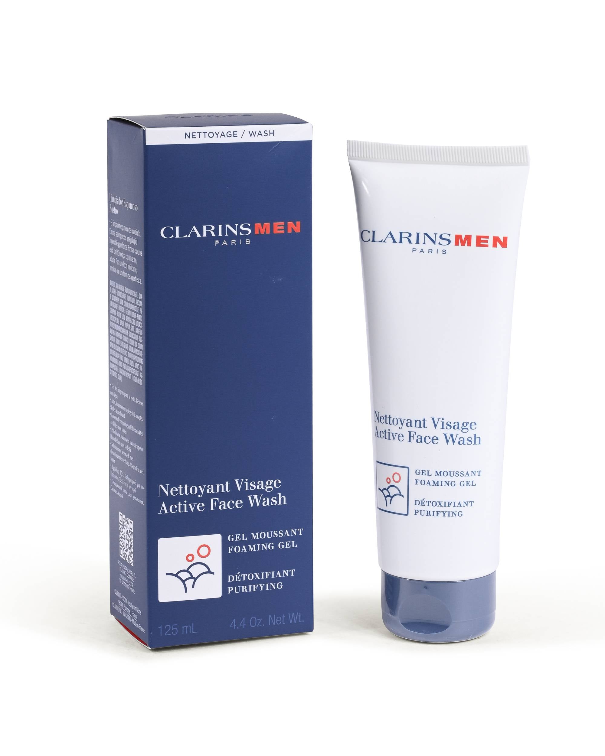 Limpiador facial Clarins Men 125 ml
