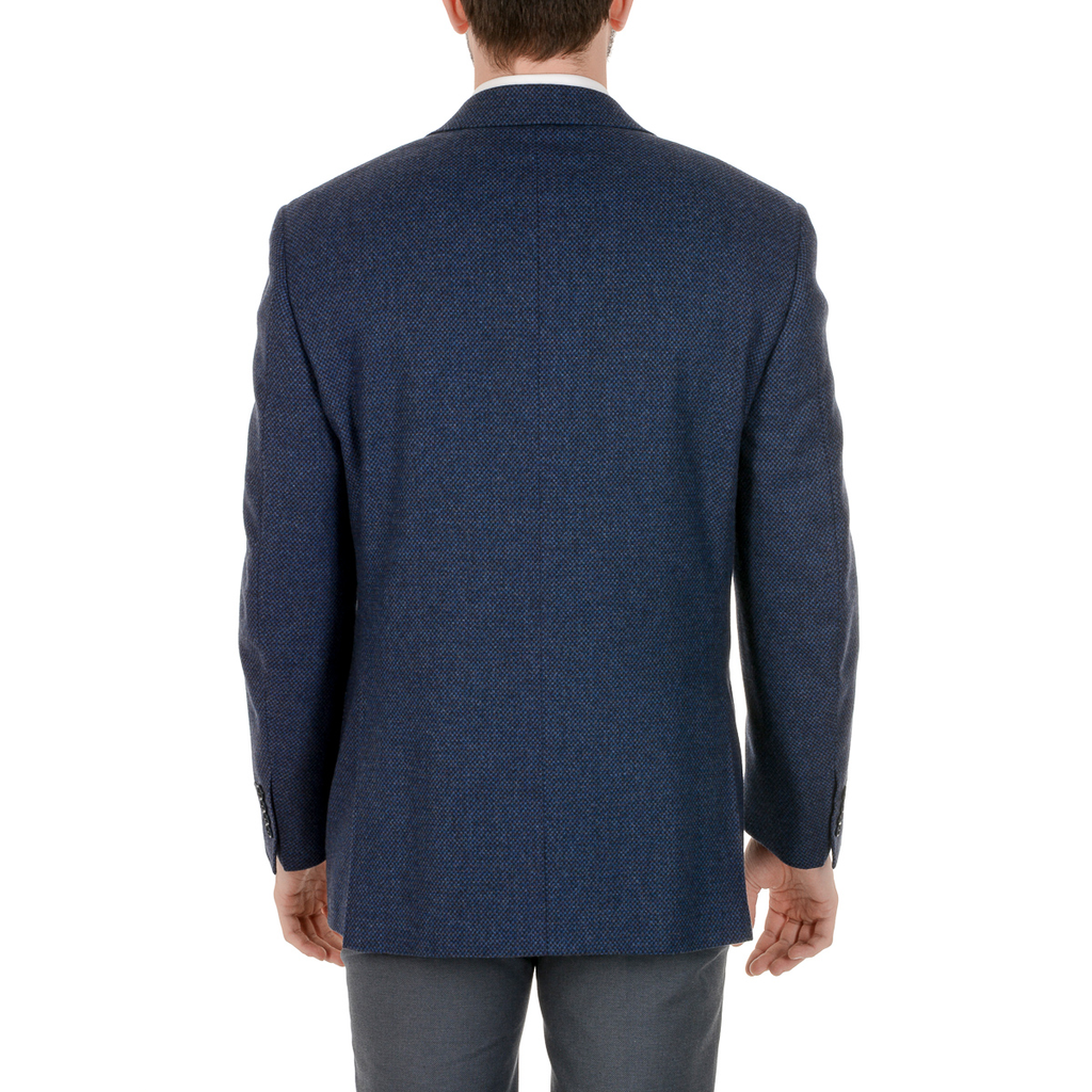 Chaqueta Canali para hombre de manga larga azul