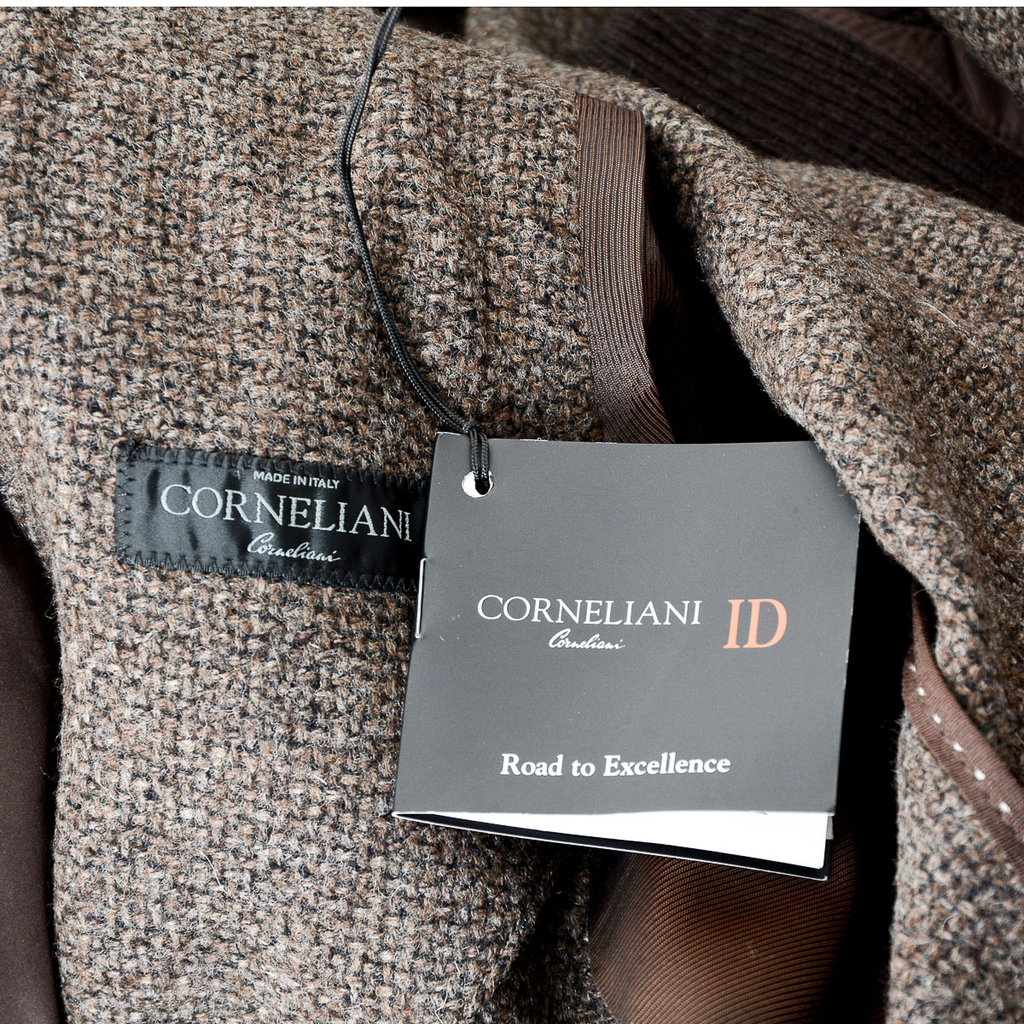 Corneliani Mens Jacket Long Sleeves Grey