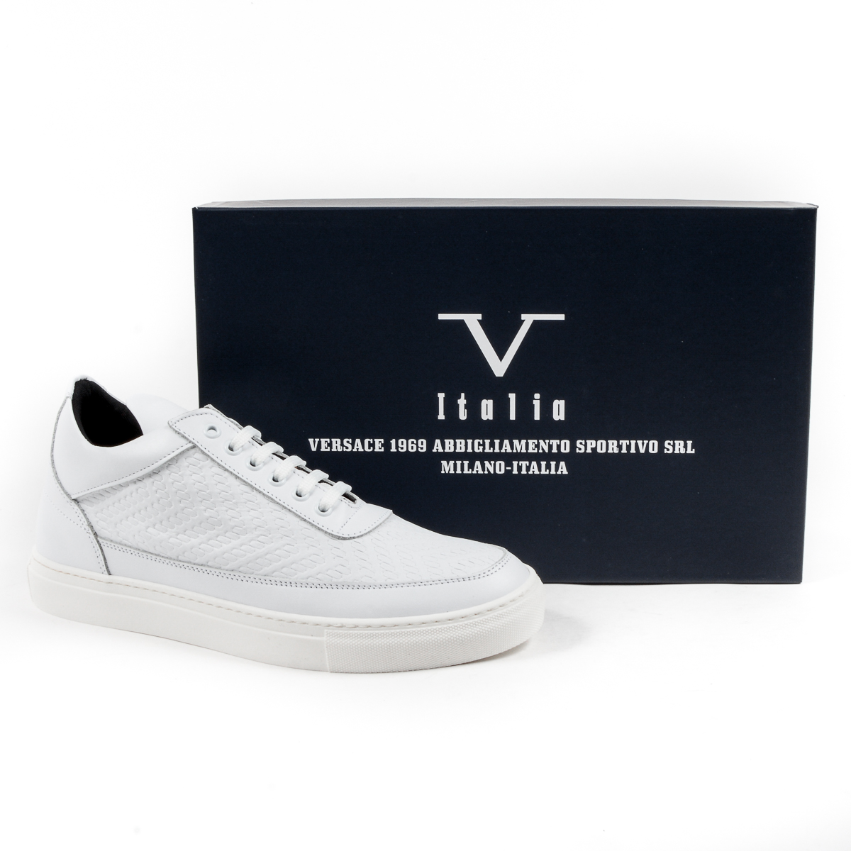 Zapatillas V 1969 Italia para hombre blancas MONZA