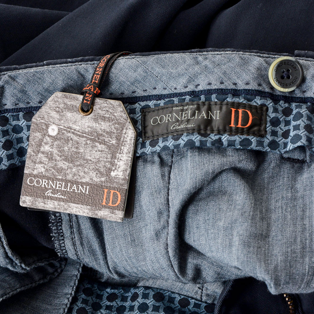 Pantalones Corneliani para hombre azules