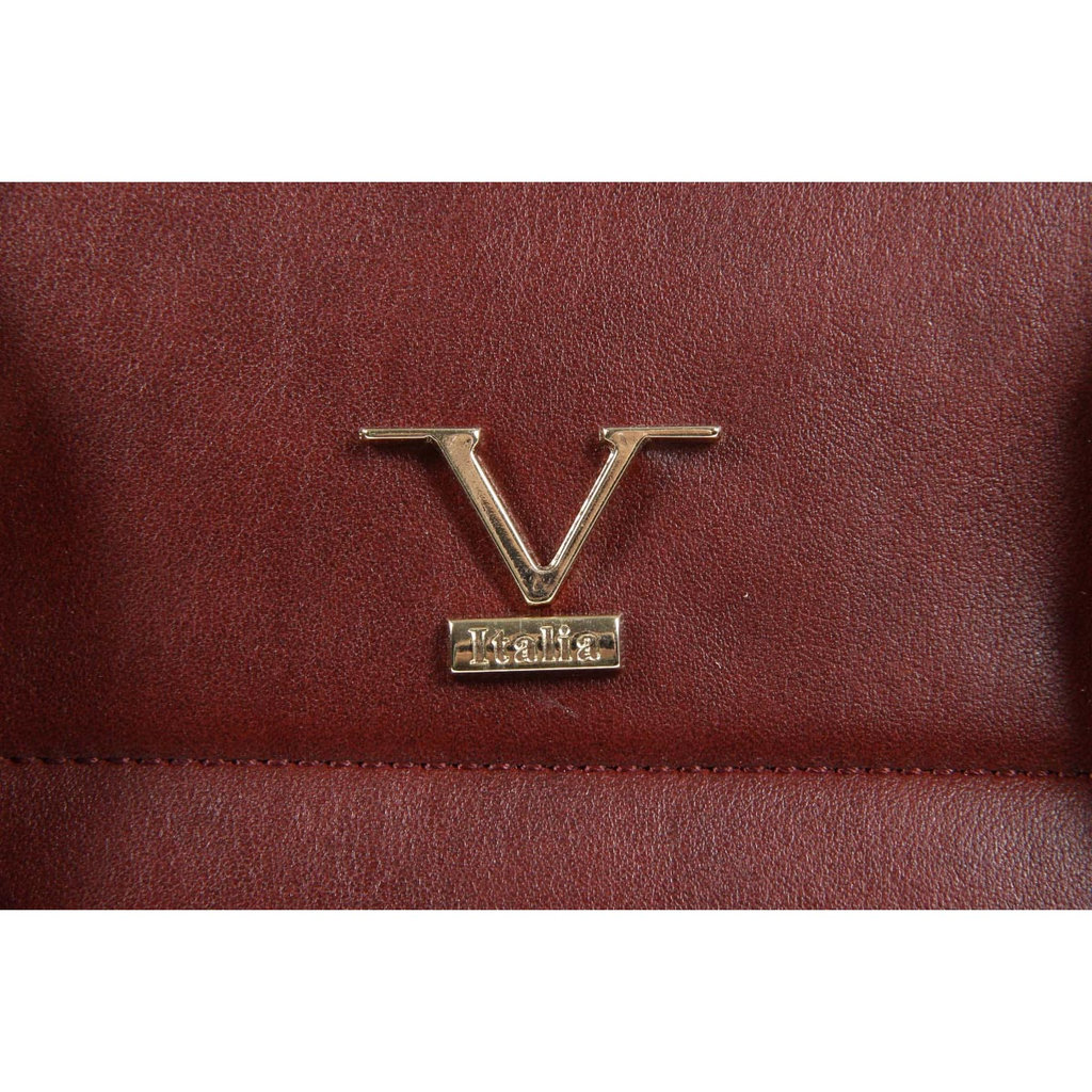 Bolso de mano para mujer V 1969 Italia VE017 ROJO CLARET