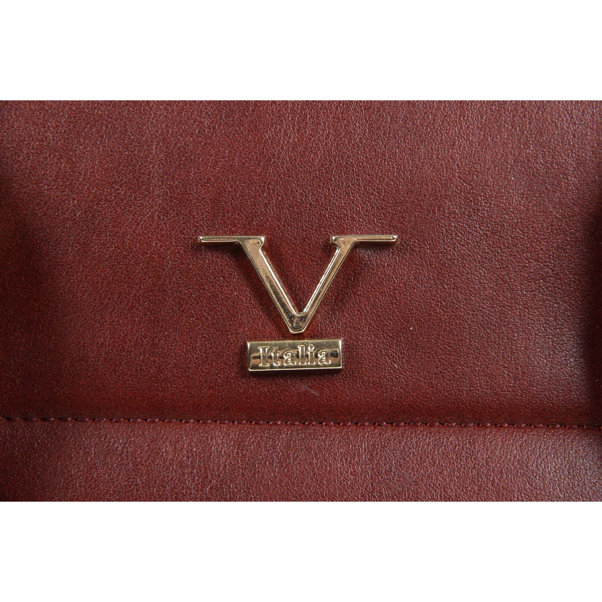 Bolso de mano para mujer V 1969 Italia VE017 ROJO CLARET