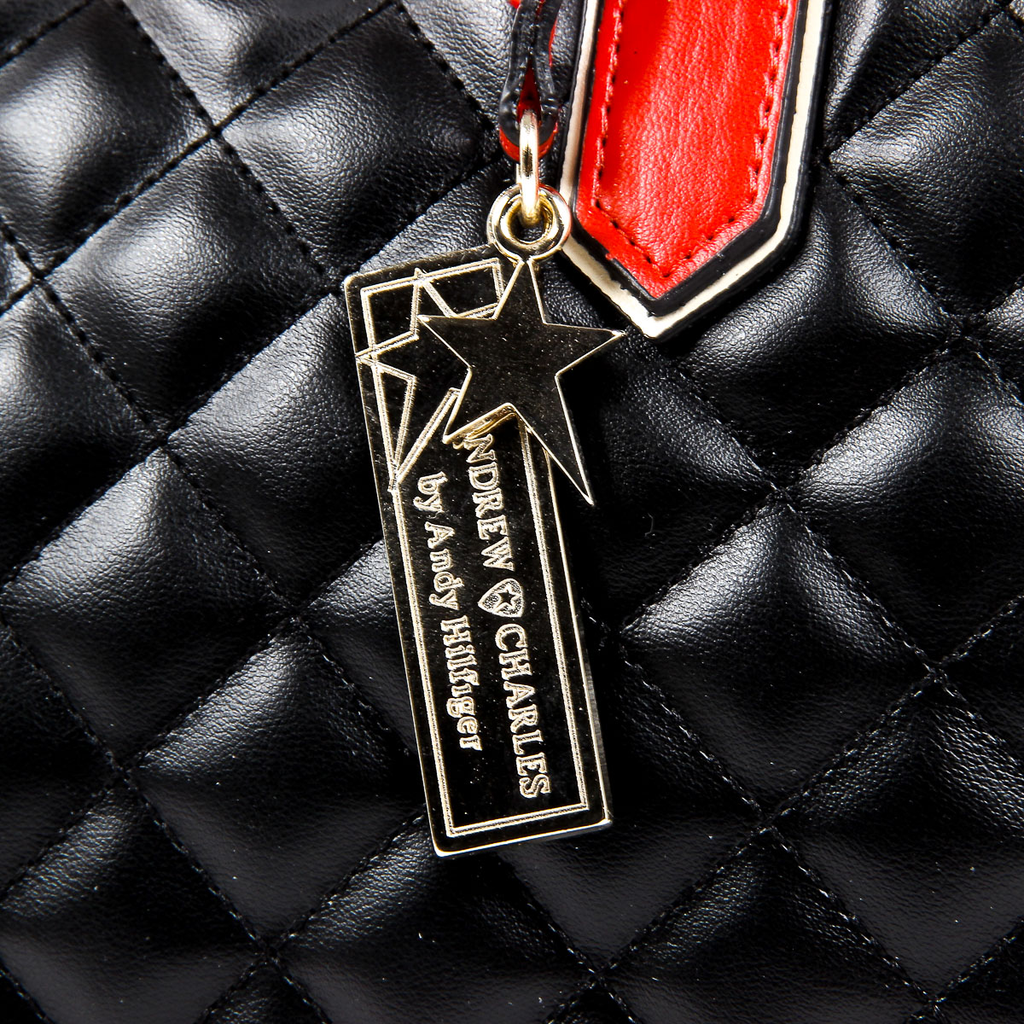 Bolso de mano para mujer Andrew Charles negro LILLI