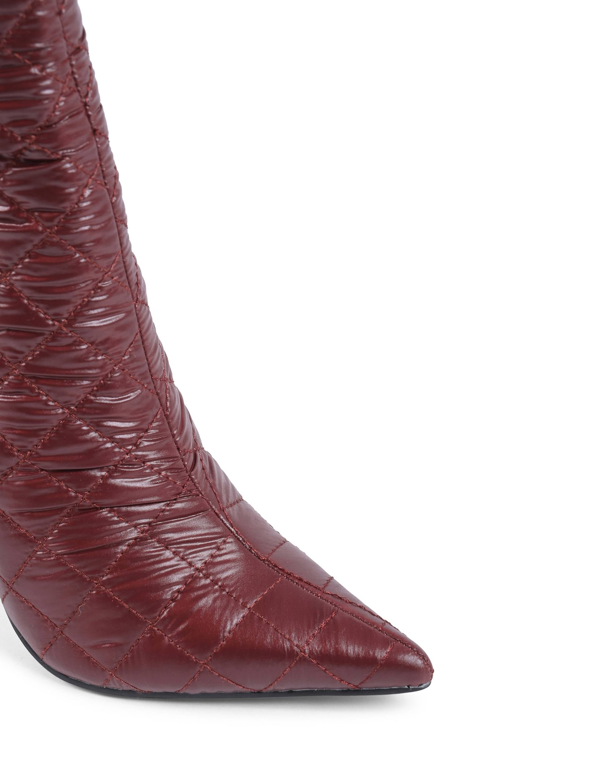 19V69 Italia Botines para mujer Burdeos HF007 BURDEOS