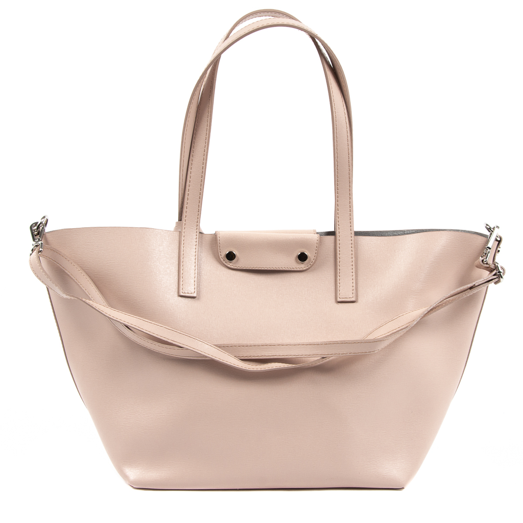 Bolso de mano para mujer V 1969 Italia en color rosa JERSEY