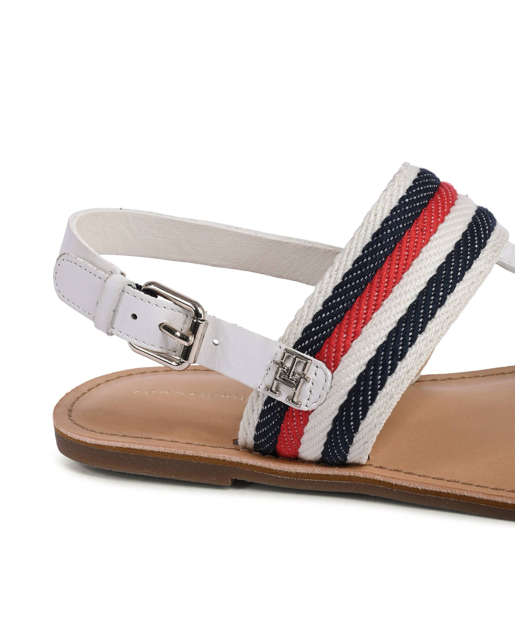 Sandalia Tommy Hilfiger para mujer blanca FW0FW06988YBL