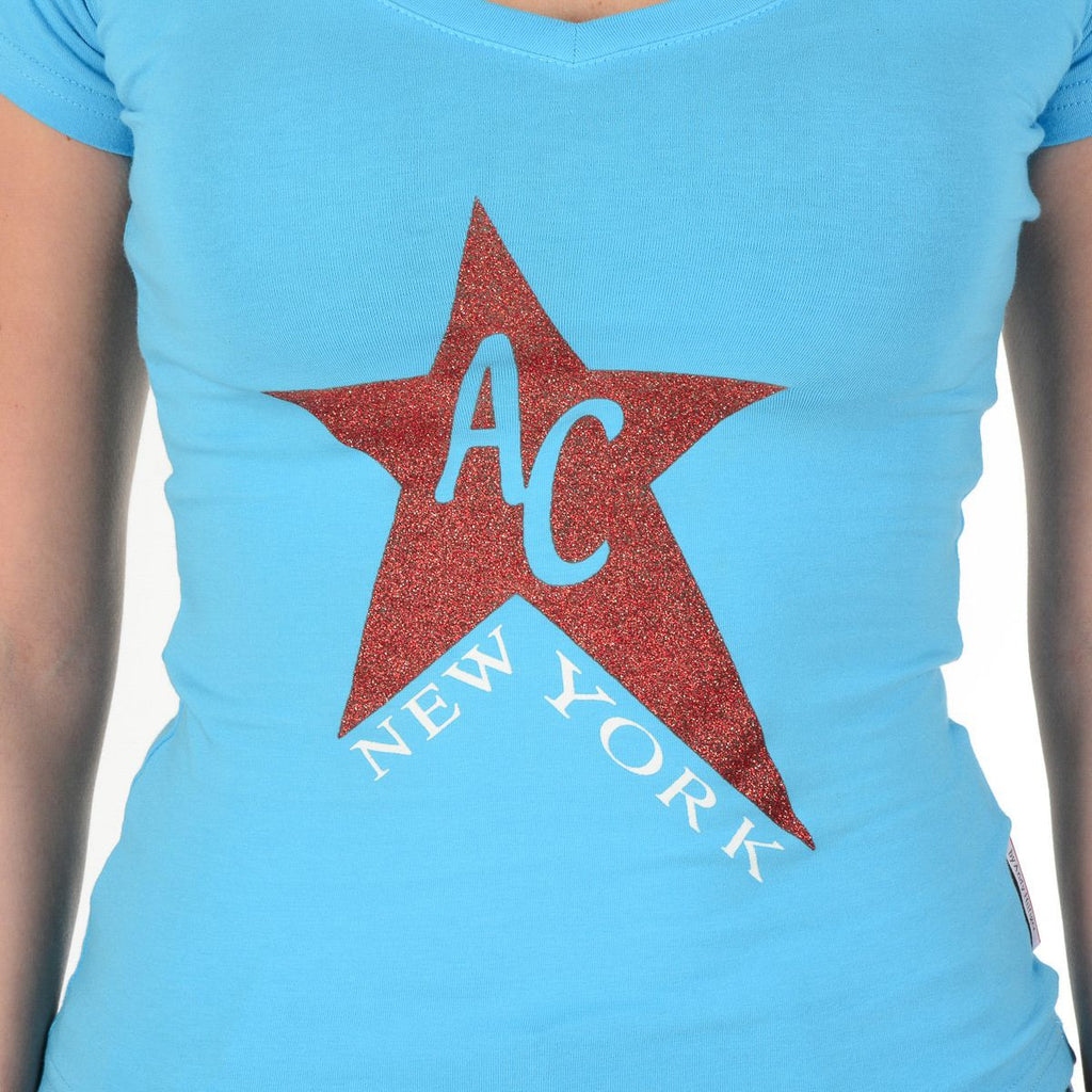 Camiseta para mujer Andrew Charles By Andy Hilfiger TS550 03 1002 TAPIWA AZURE S8