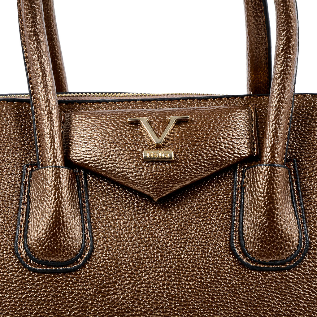 V 1969 Italia Womens Handbag Bronze PRIMULA