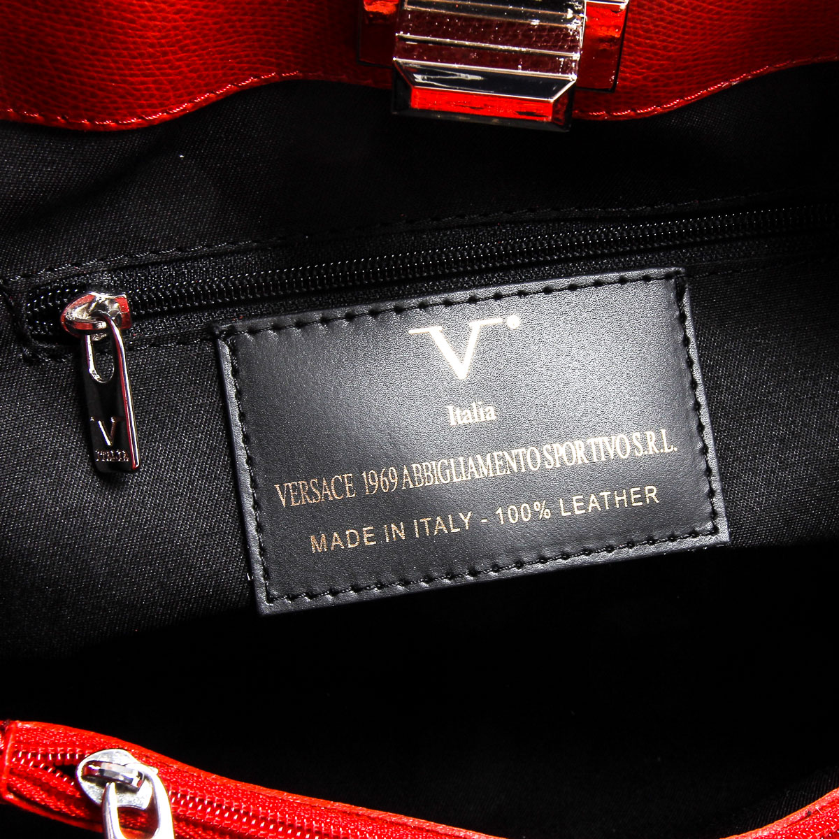 Bolso Mujer V 1969 Italia V013-S PALMELLATO ROSSO
