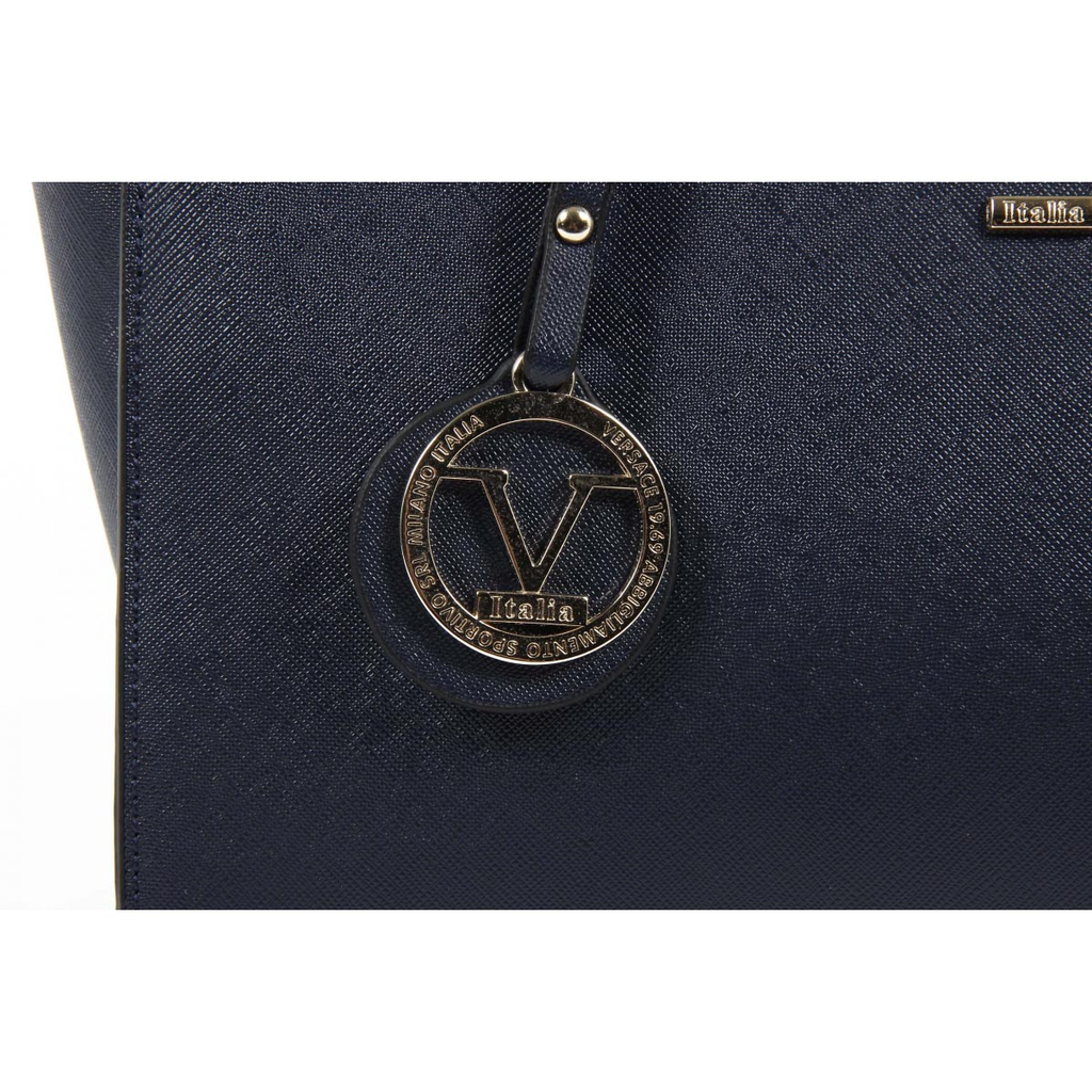 Bolso de mano para mujer V 1969 Italia VE07 AZUL MARINO