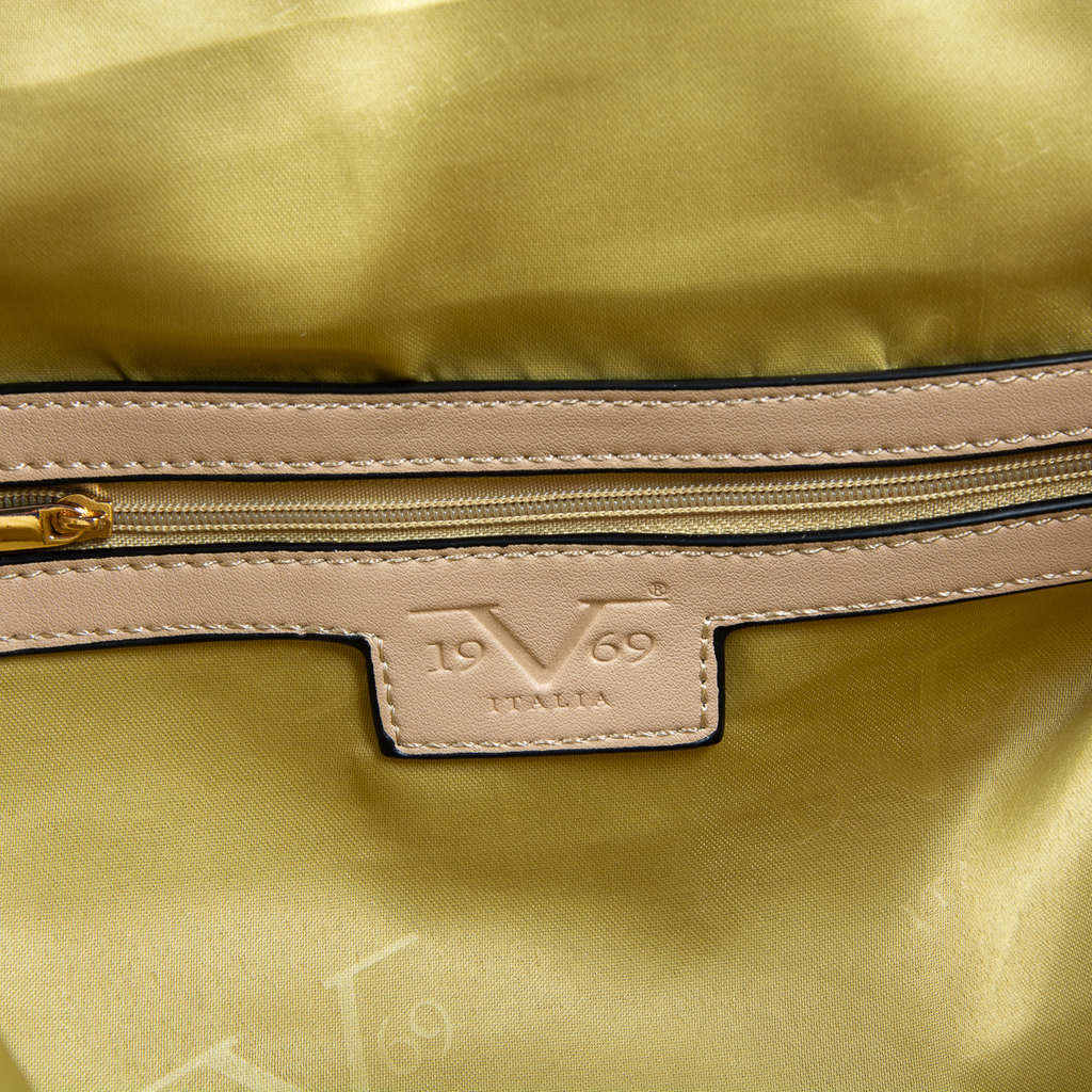 Bolso de mano para mujer V 1969 Italia Beige BEATRICE