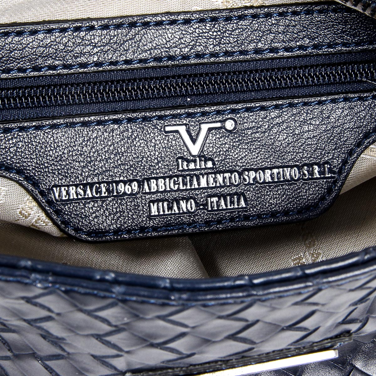 Bolso de hombro para hombre V 1969 Italia Azul ROD