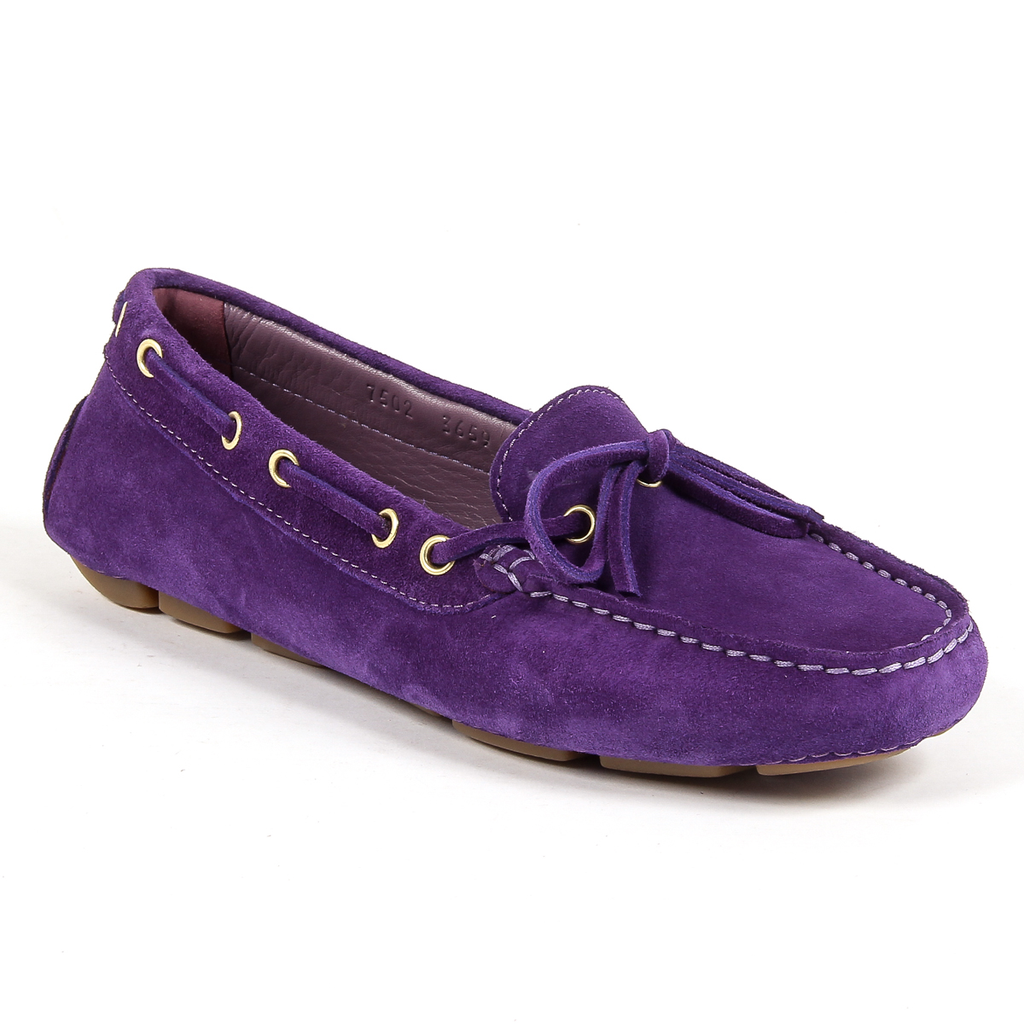 Mocasín Andrew Charles para mujer, color morado, CAMILLA