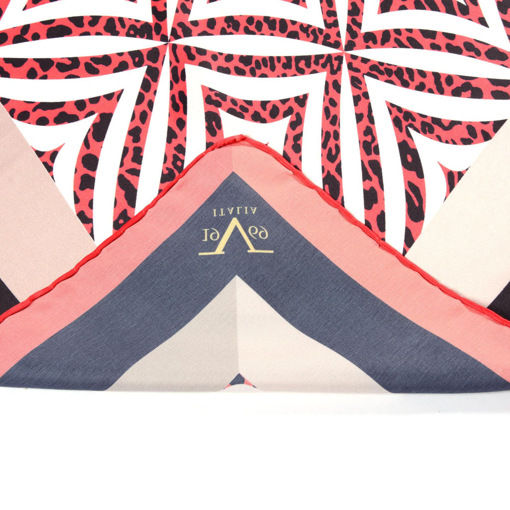 V 1969 Italia Womens Foulard Multicolor VIOLET