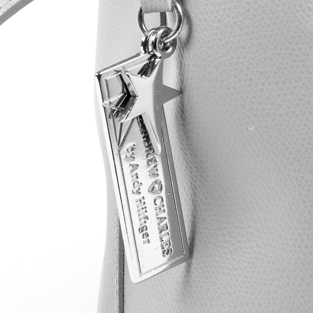 Andrew Charles Womens Handbag Grey KYLA