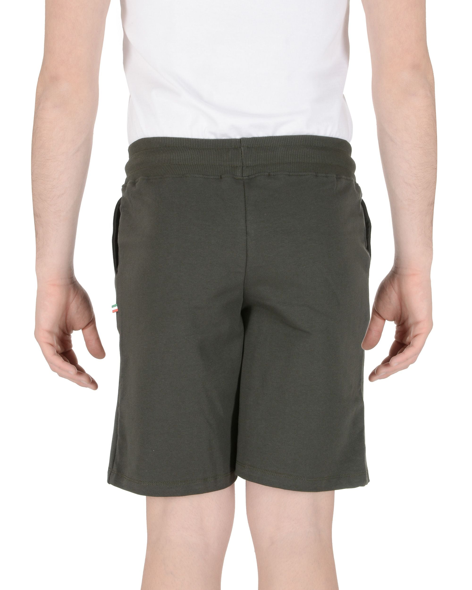 19V69 Italia Pantalones cortos para hombre Verde oscuro BOB VERDE OSCURO