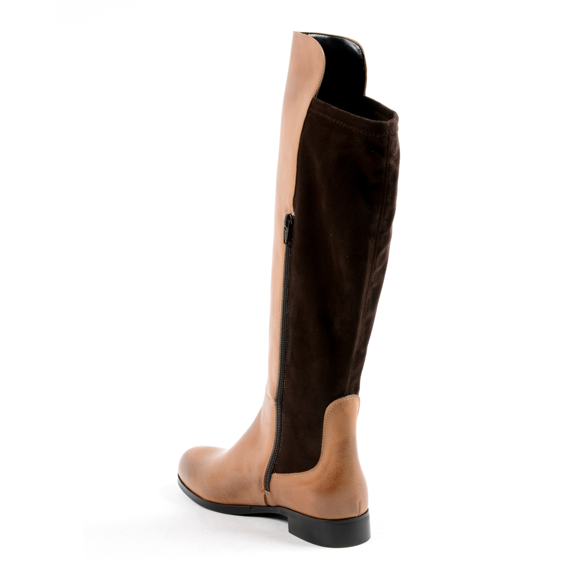V 1969 Italia Bota alta para mujer marrón GRAPE