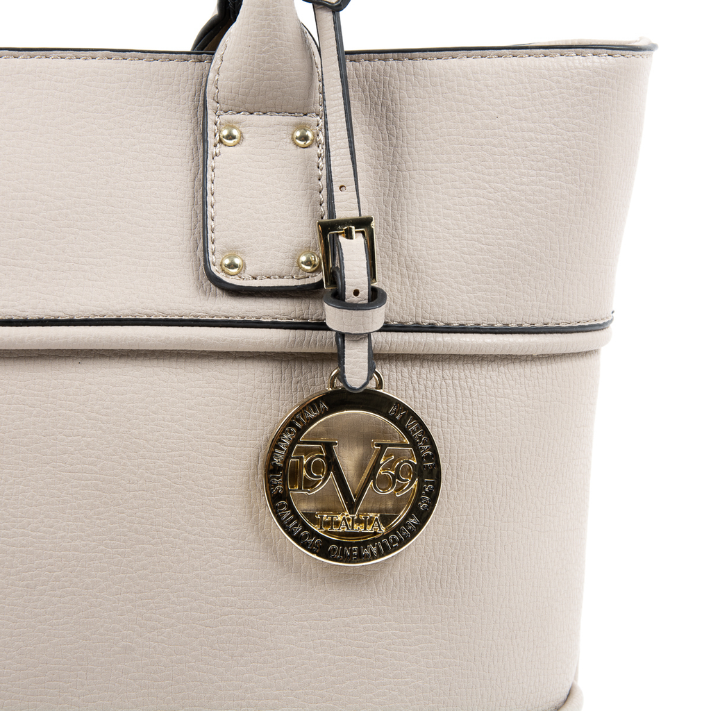 Bolso de mano para mujer V 1969 Italia gris claro SOPHIA