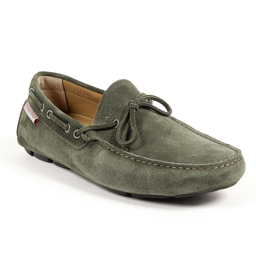 Mocasines Andrew Charles para hombre verde oscuro STEVE