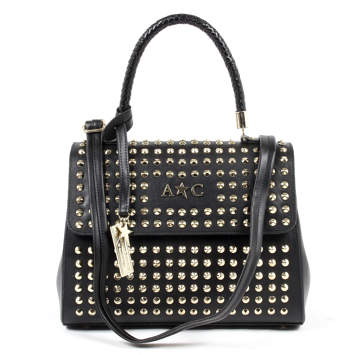 Bolso de mano Andrew Charles Mujer Negro ASHLIN