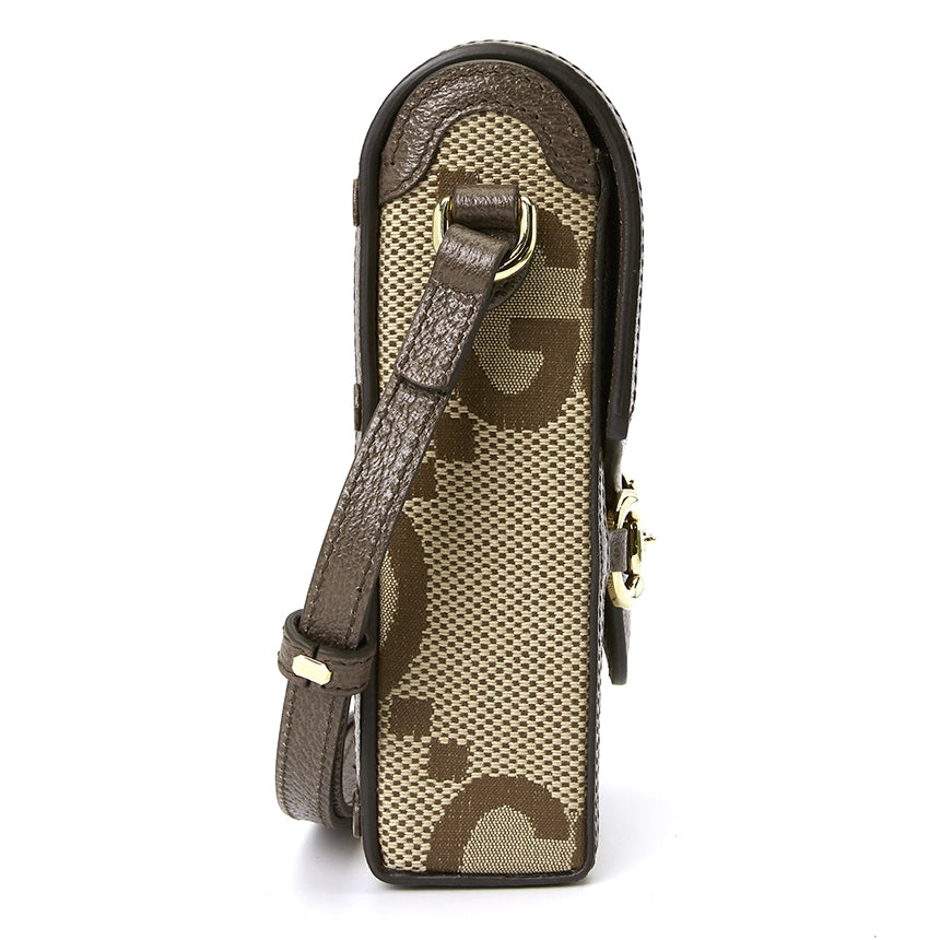 Bolso de hombro para hombre con monograma GG Horsebit