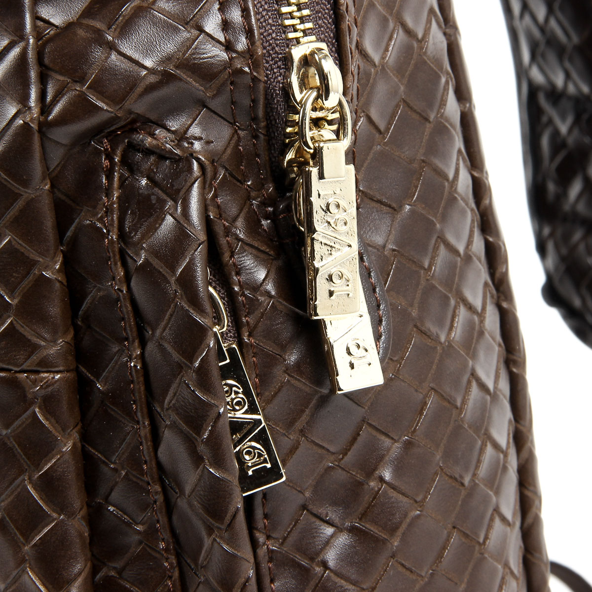 Mochila de moda para hombre V 1969 Italia V1969016B CAFÉ