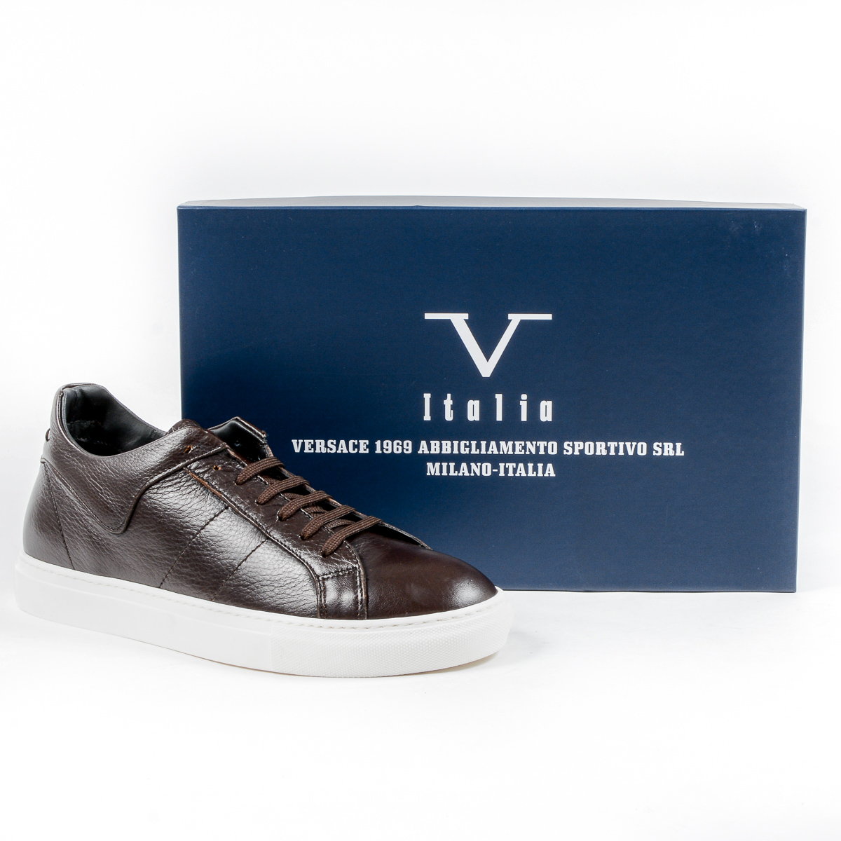 V 1969 Italia Zapatillas de hombre marrón ZENO