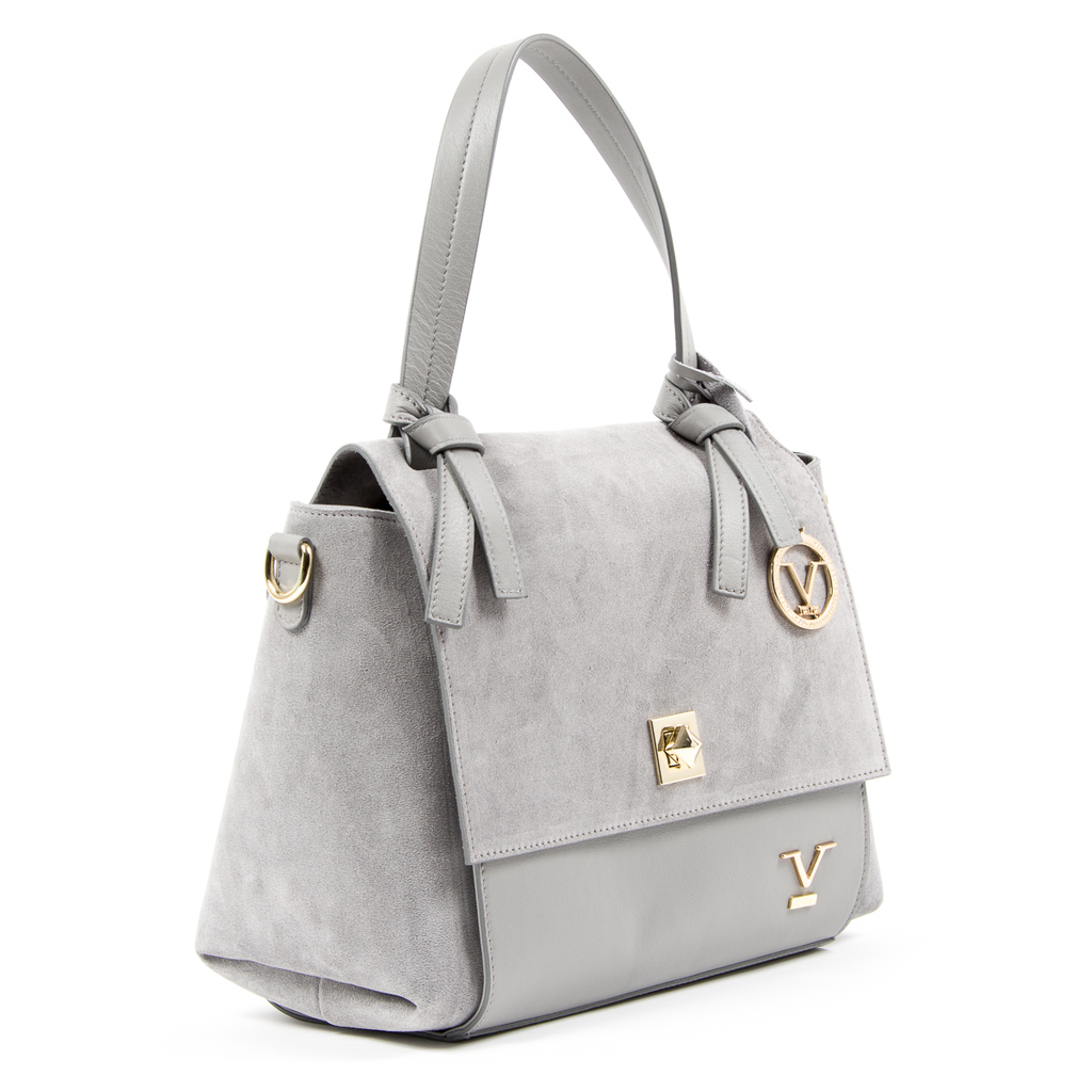 V 1969 Italia Womens Handbag Grey HOUSTON
