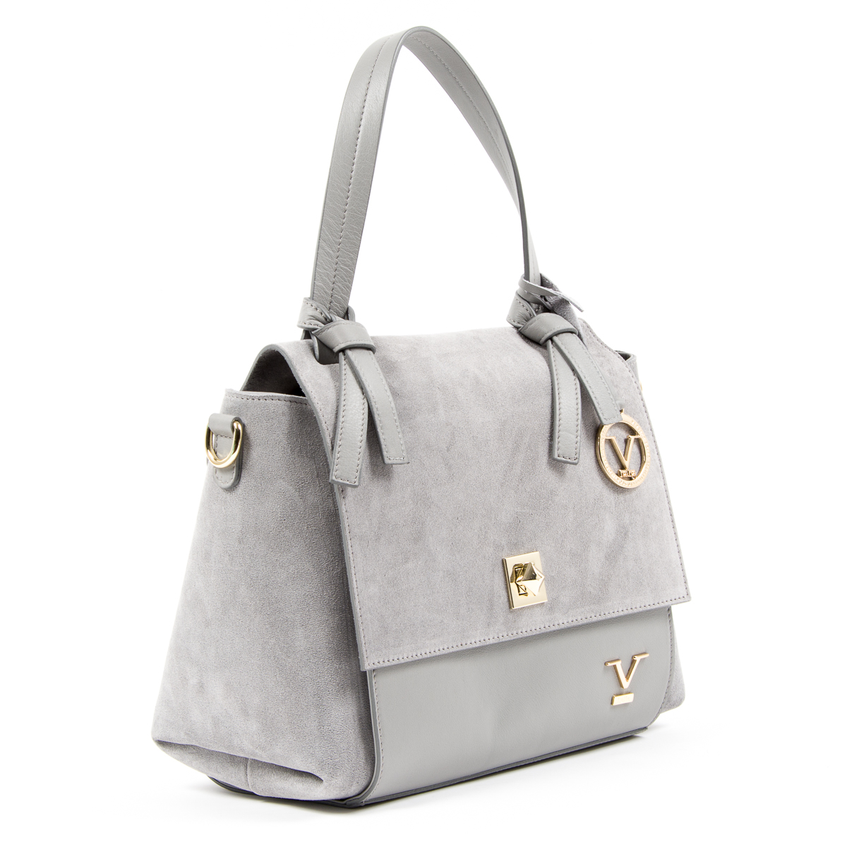 V 1969 Italia Womens Handbag Grey HOUSTON