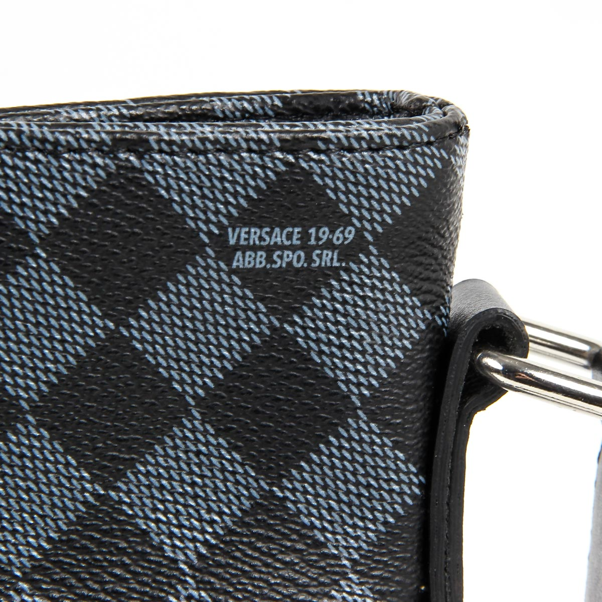 Bolso de hombro para hombre V 1969 Italia V1969017 GRIS NEGRO