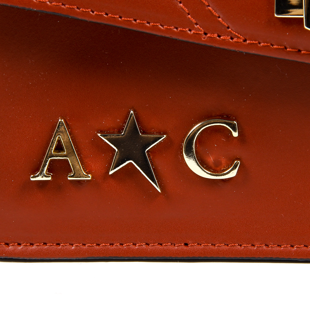 Bolso de mano Andrew Charles para mujer, color rojo, CAITLYN