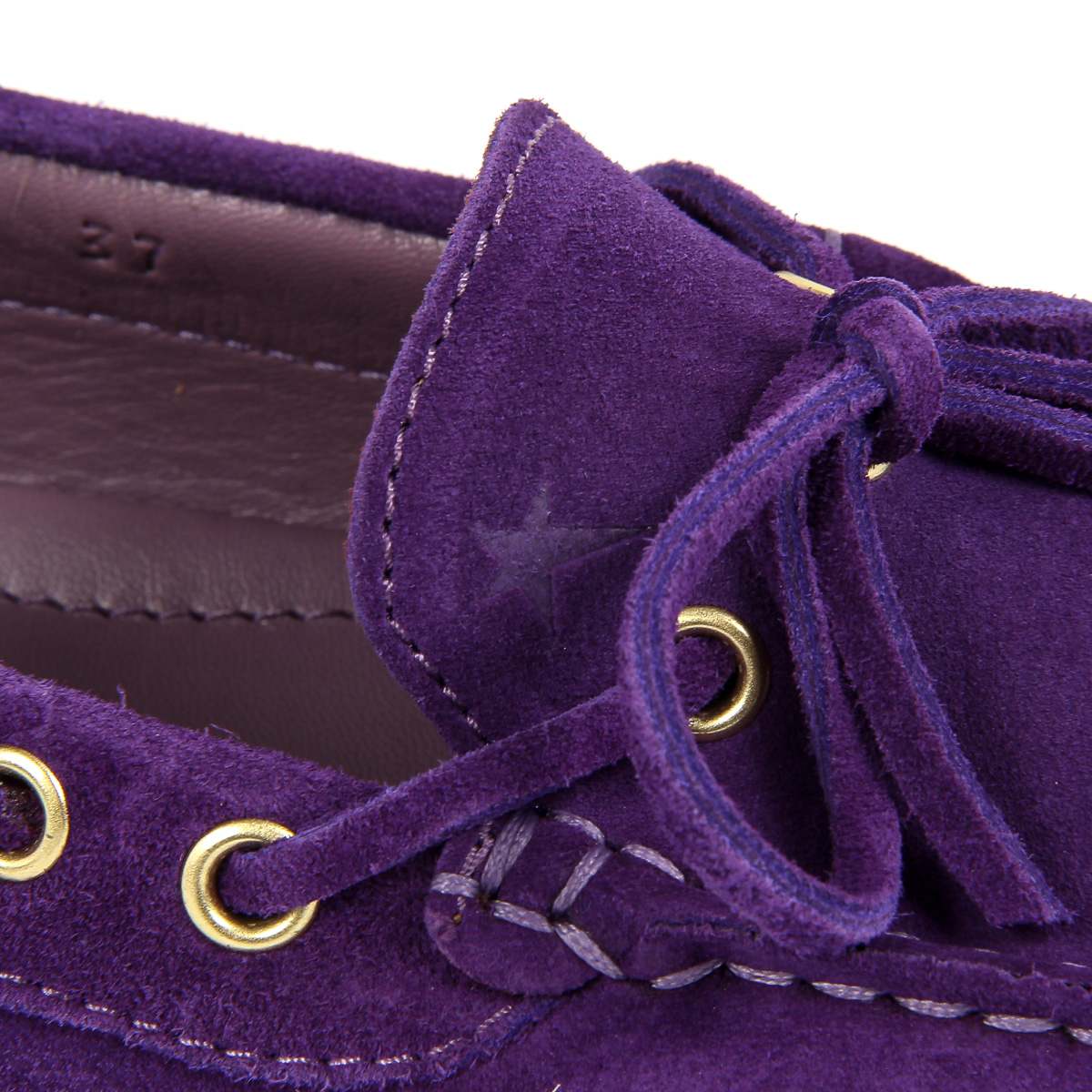 Mocasín Andrew Charles para mujer, color morado, CAMILLA