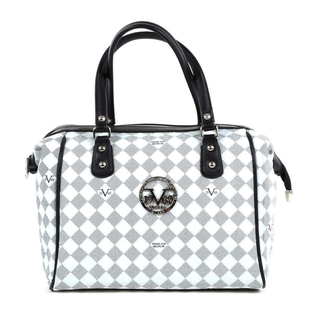 V 1969 Italia Womens Handbag White MONTERRY