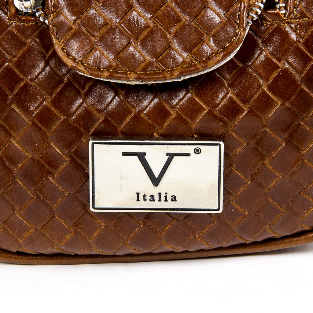 Bolso de hombre V 1969 Italia marrón DERREN