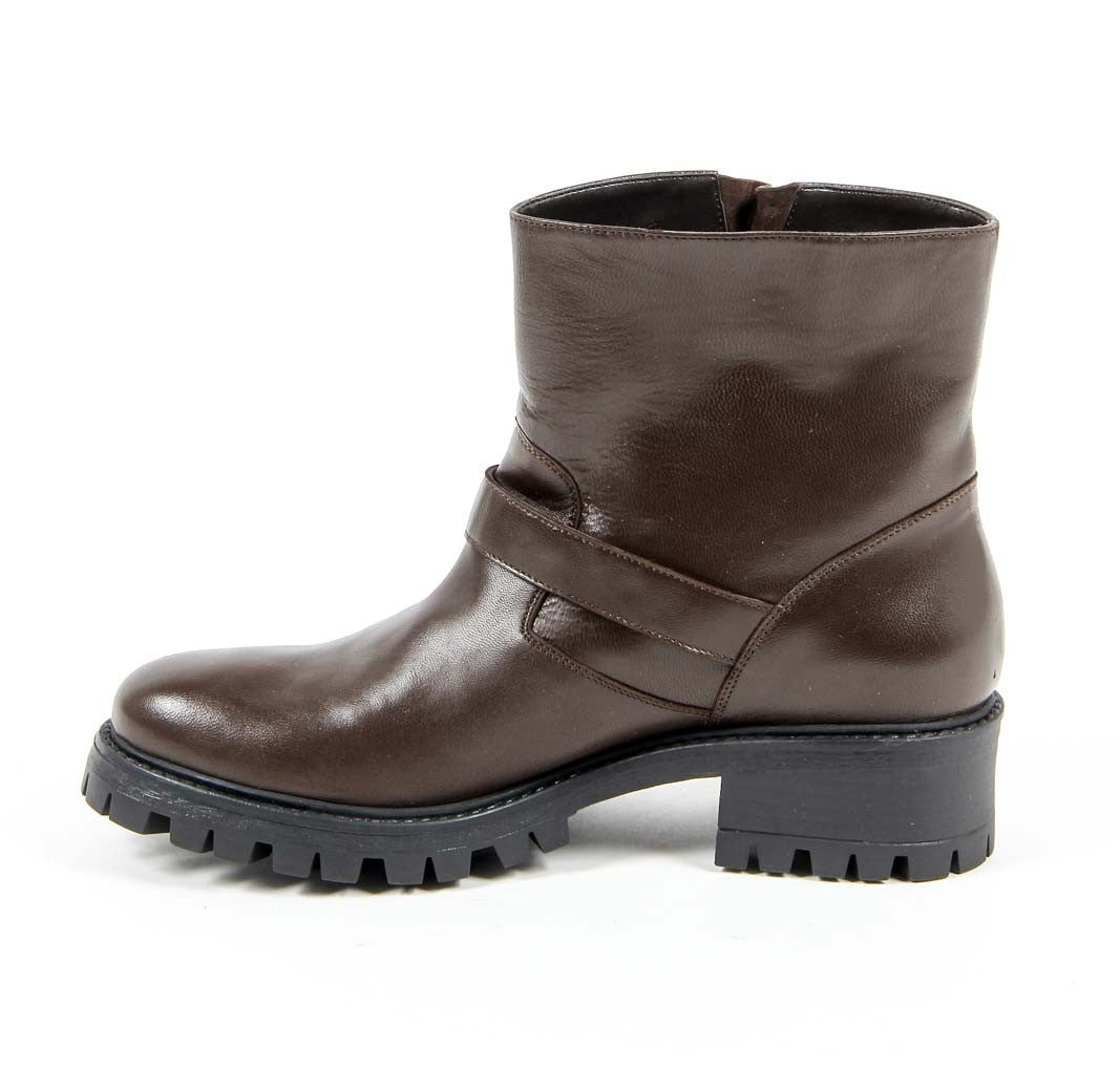 Bota corta para mujer V 1969 Italia B1441 NAPPA T. MORO