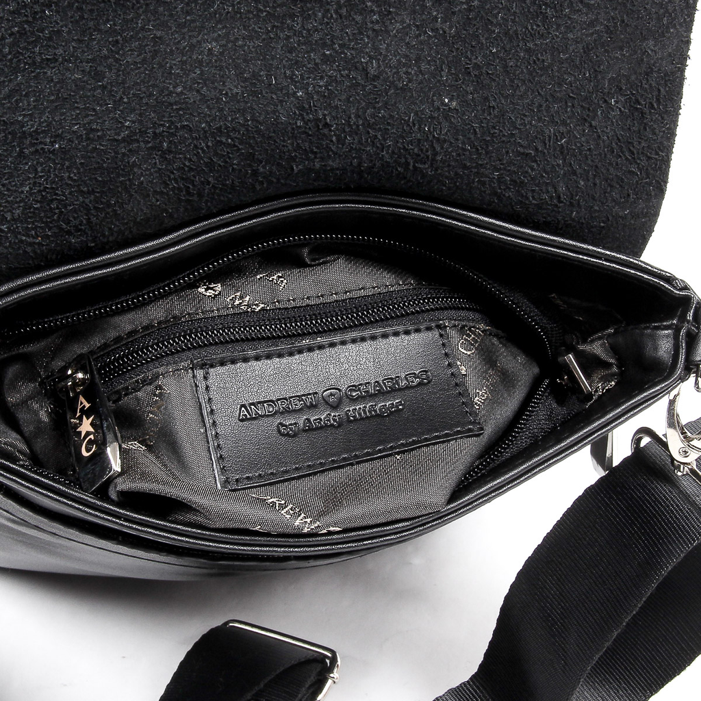 Andrew Charles Bolso de mano para hombre Negro MATE