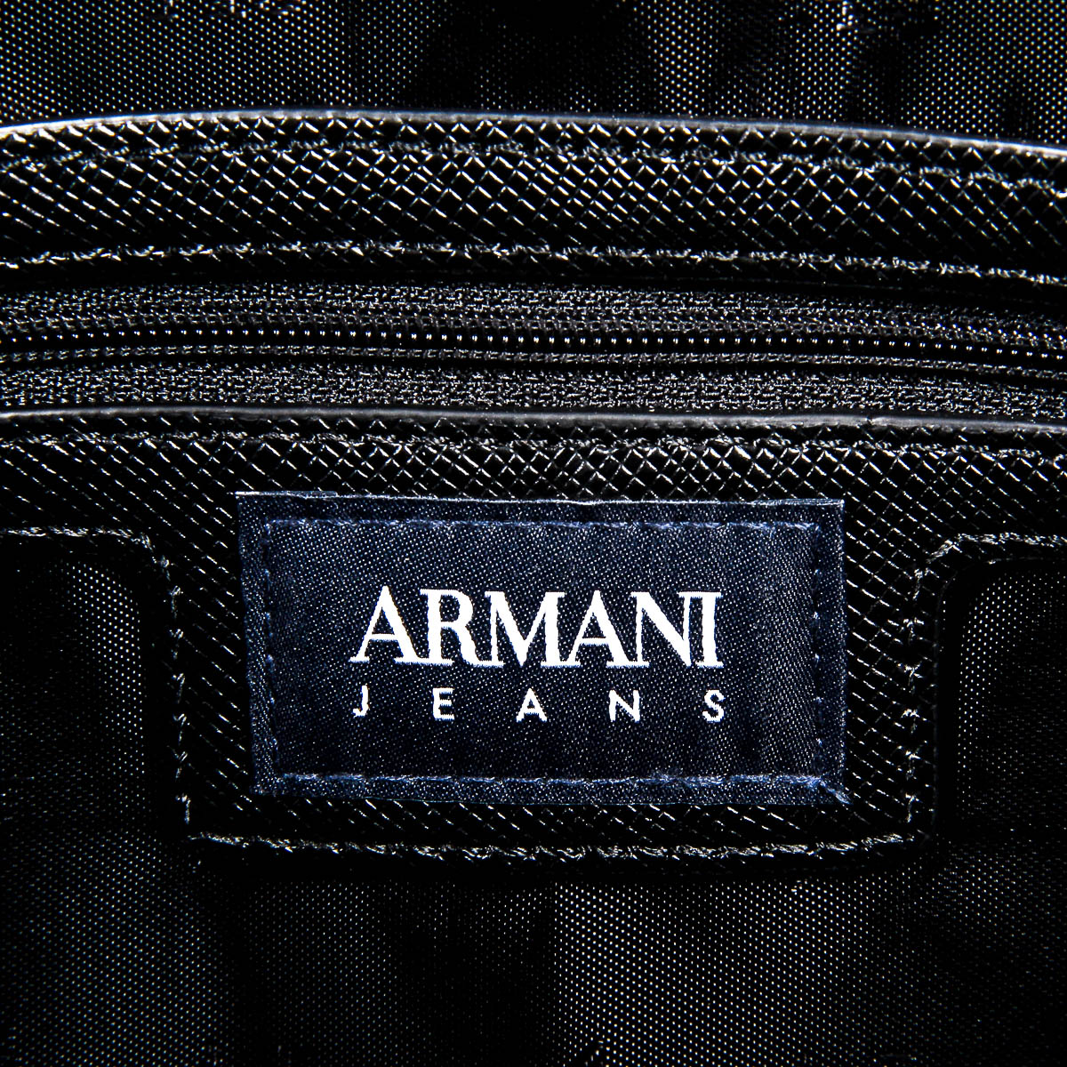 Bolso de mano para mujer Armani Jeans, negro, 922166 7P756 00020