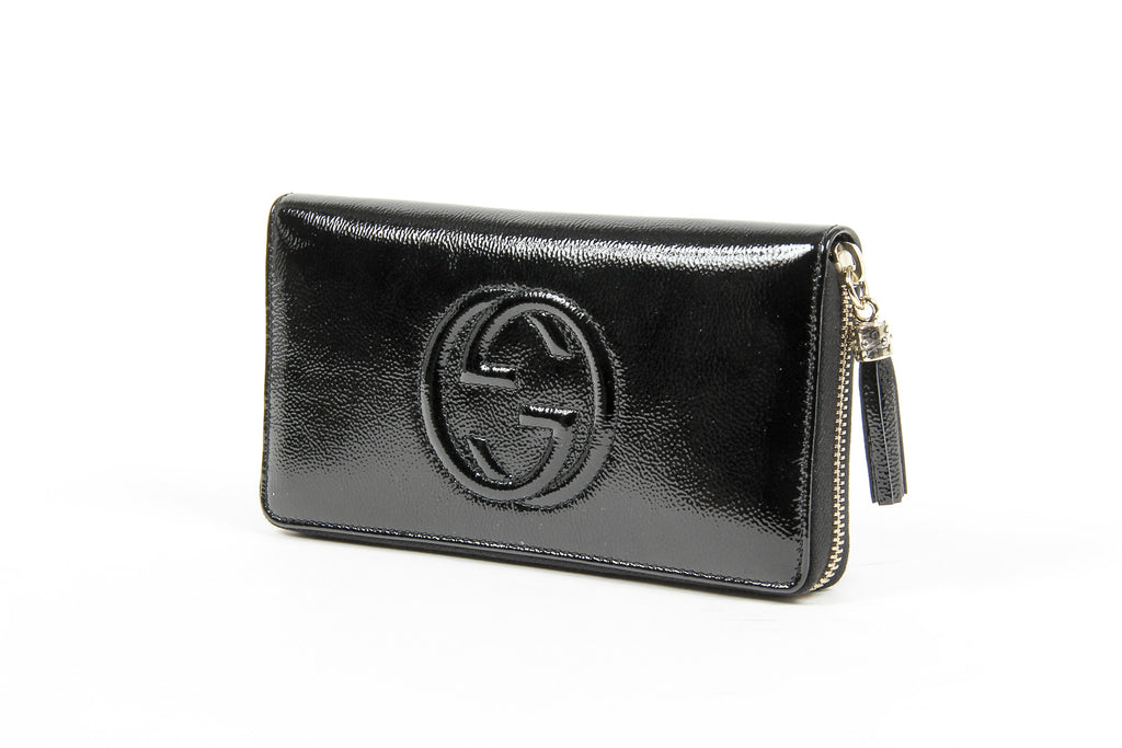 Monedero Gucci Soho de piel con cremallera para mujer