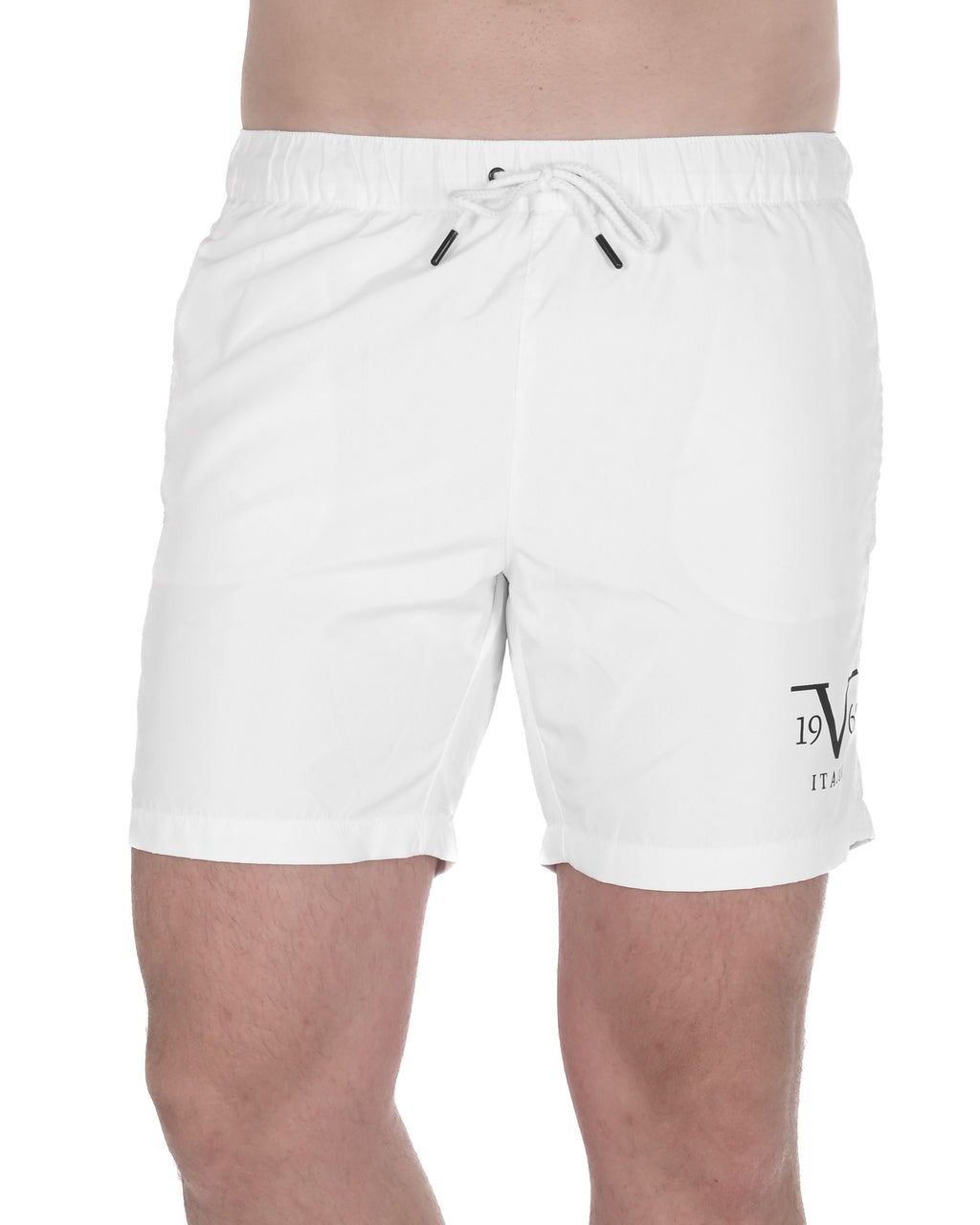 19V69 Italia Mens Swimwear Trunk VSC1MBM01 WHITE