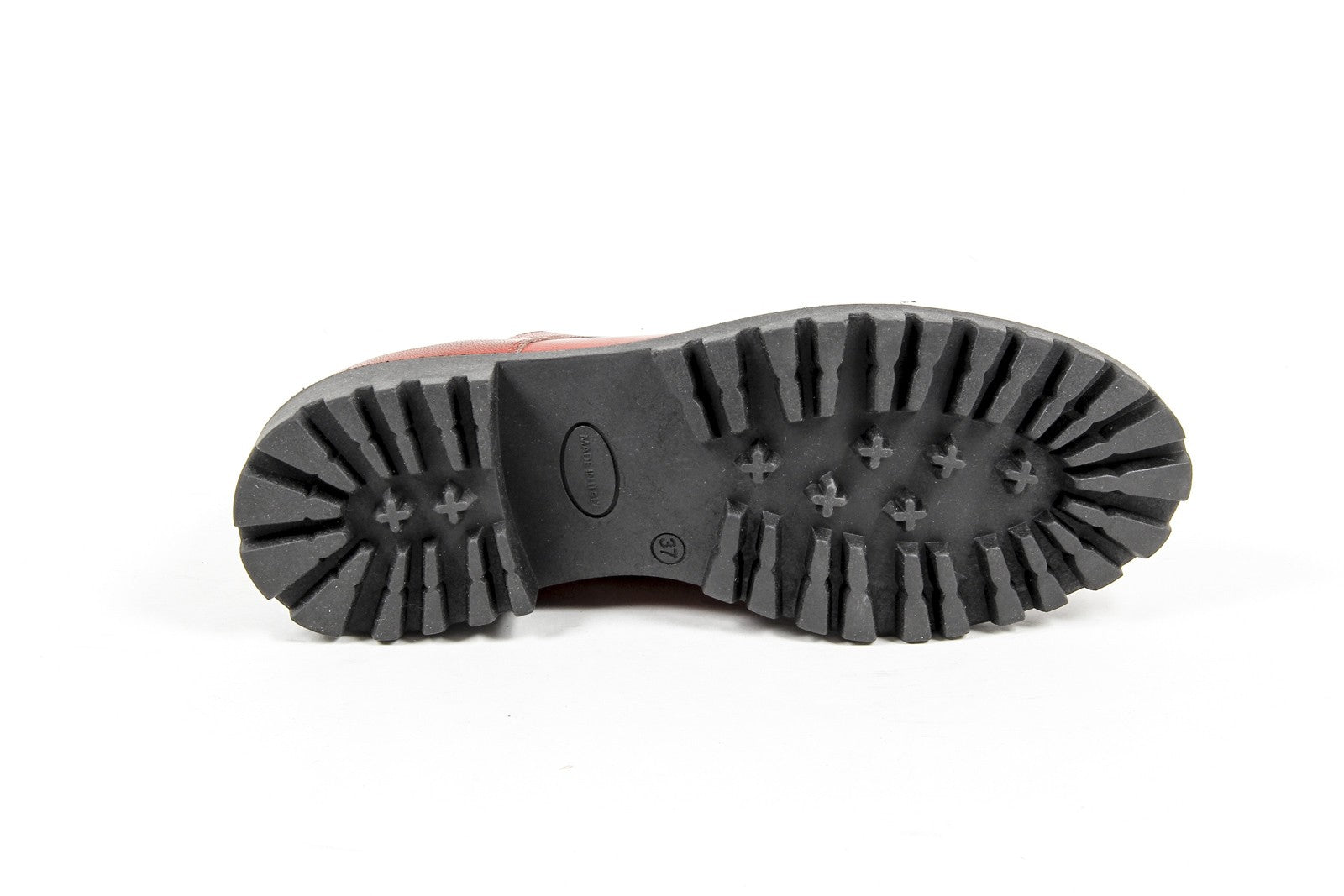 V 1969 Italia Zapato con cordones para mujer C01 VITELLO ROSSO