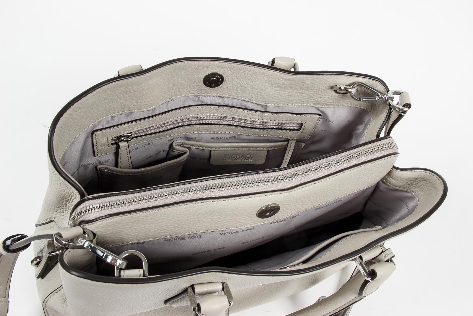 Bolso satchel grande de piel Camille para mujer de Michael Kors