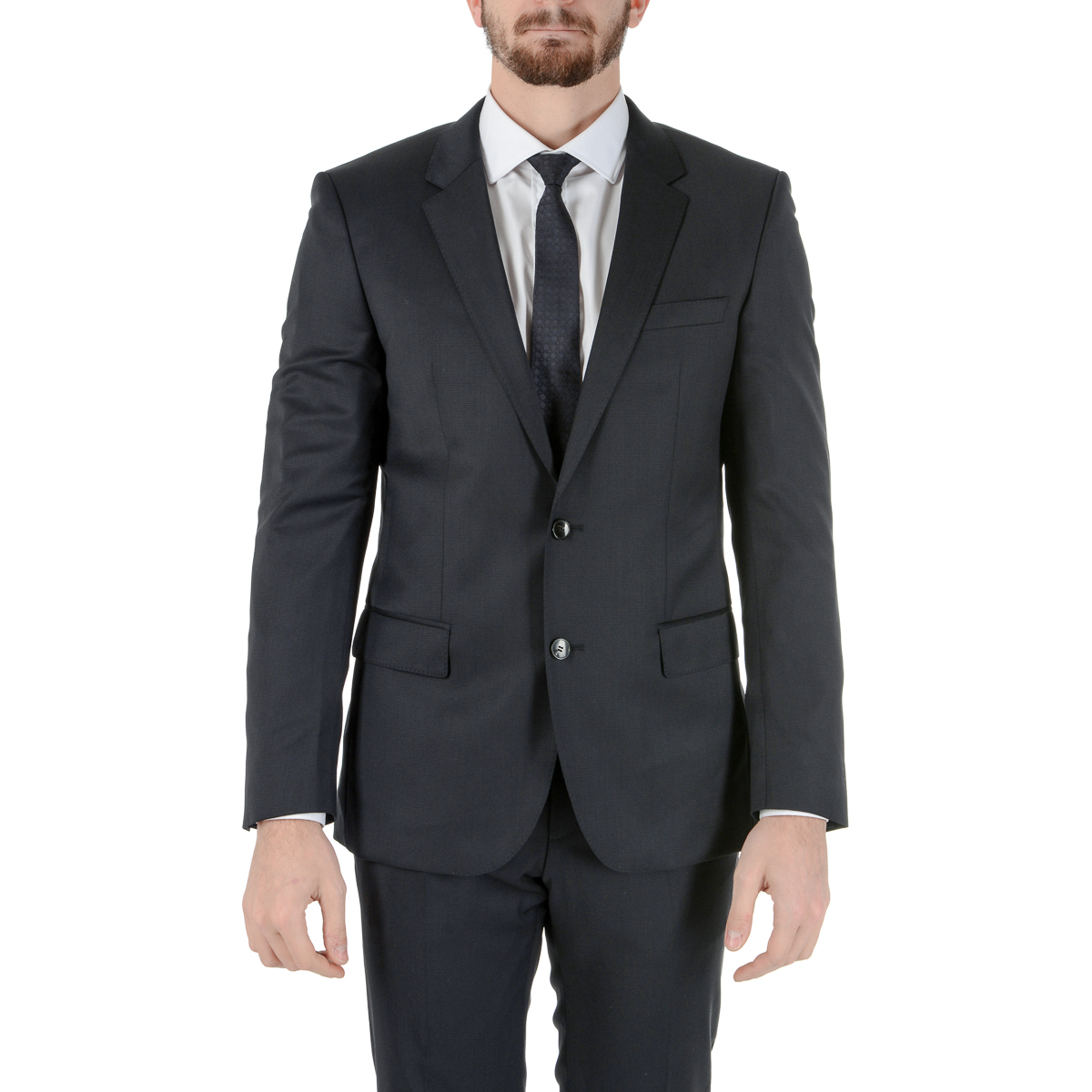 Traje Hugo Boss para hombre azul oscuro, ¡UN GRAN GENIO!