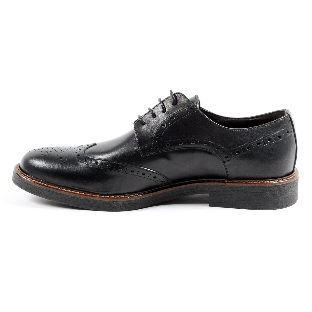 Andrew Charles Mens Brogue Shoe Black IGGY